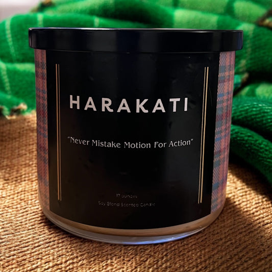 “Harakati” Luxury scented candle
